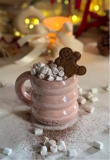 TOO PINK SPARKLY MUG