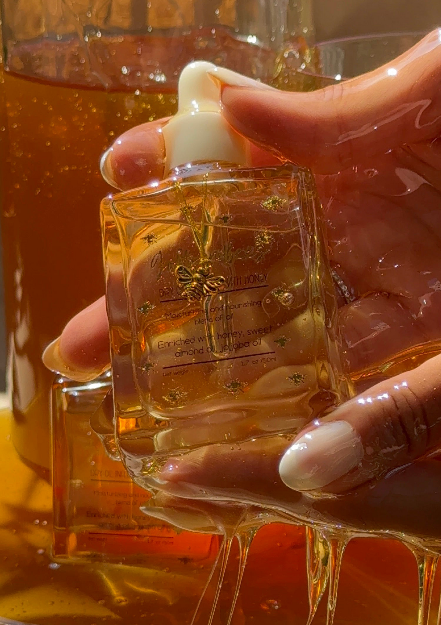Honey Infused Satin Dry oil-50ml