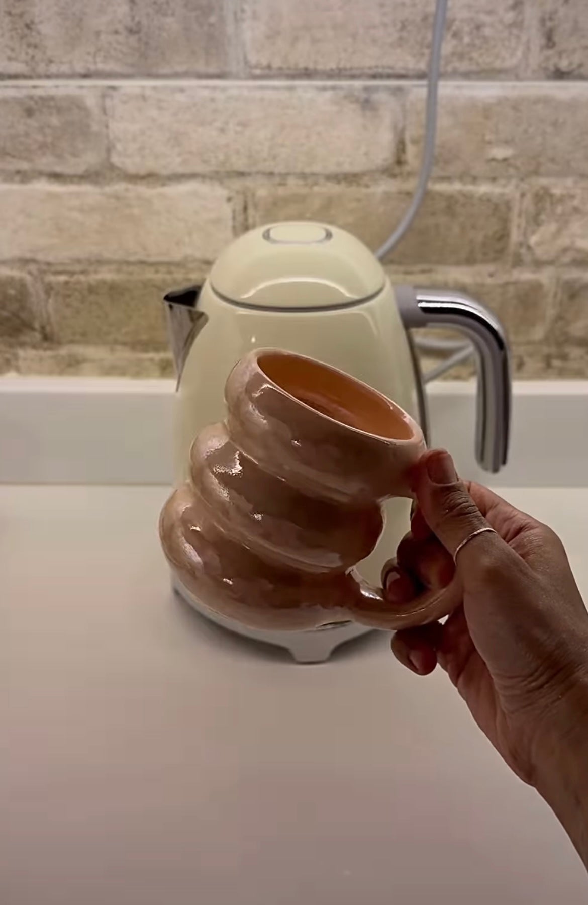 TOO PINK SPARKLY MUG