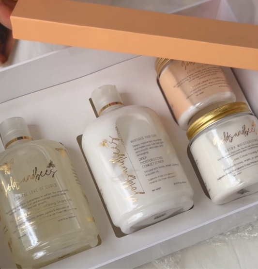 Box Set of our 4 Honey Infused hair products