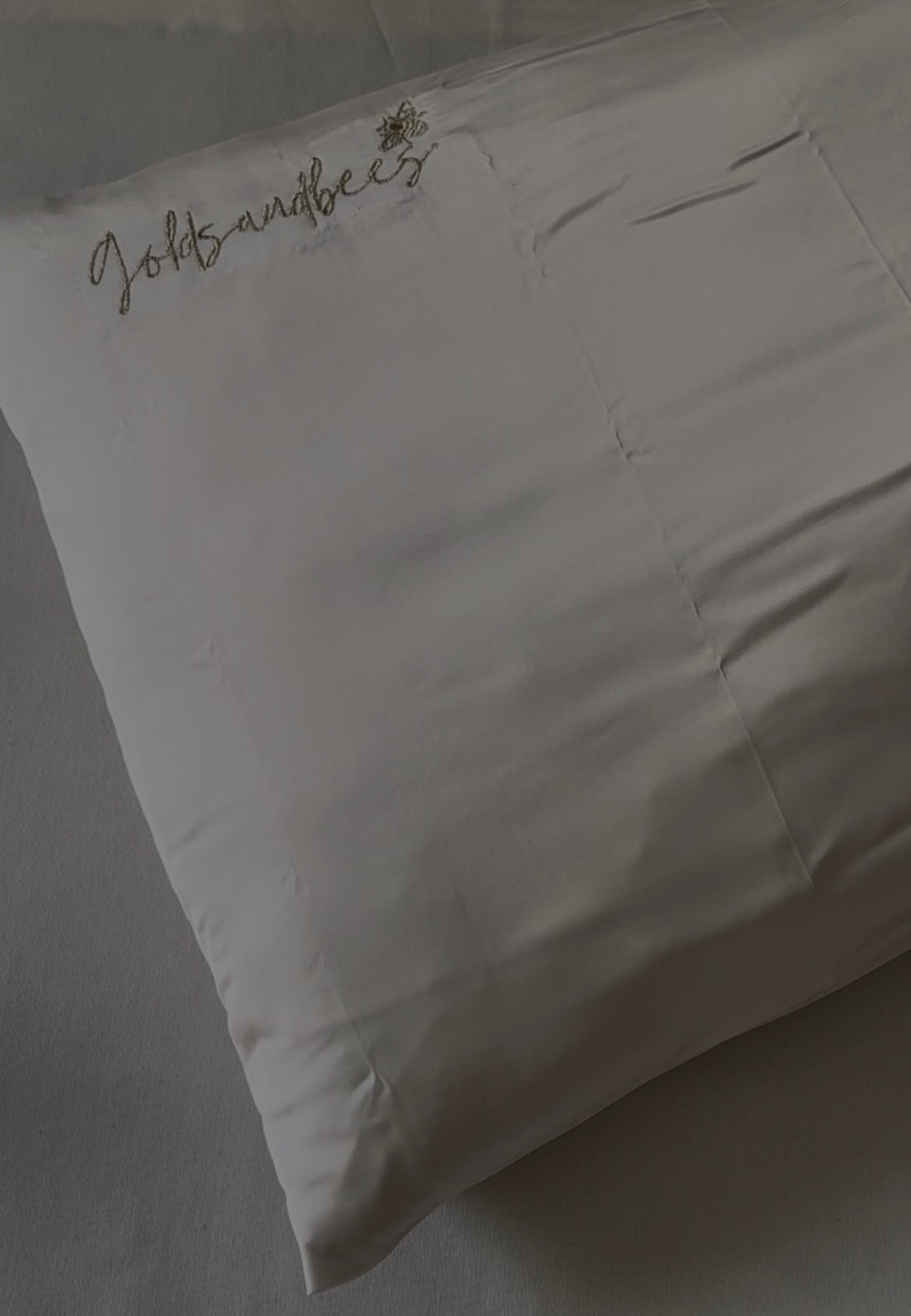 Pure Silk Pillowcase- Pearl White