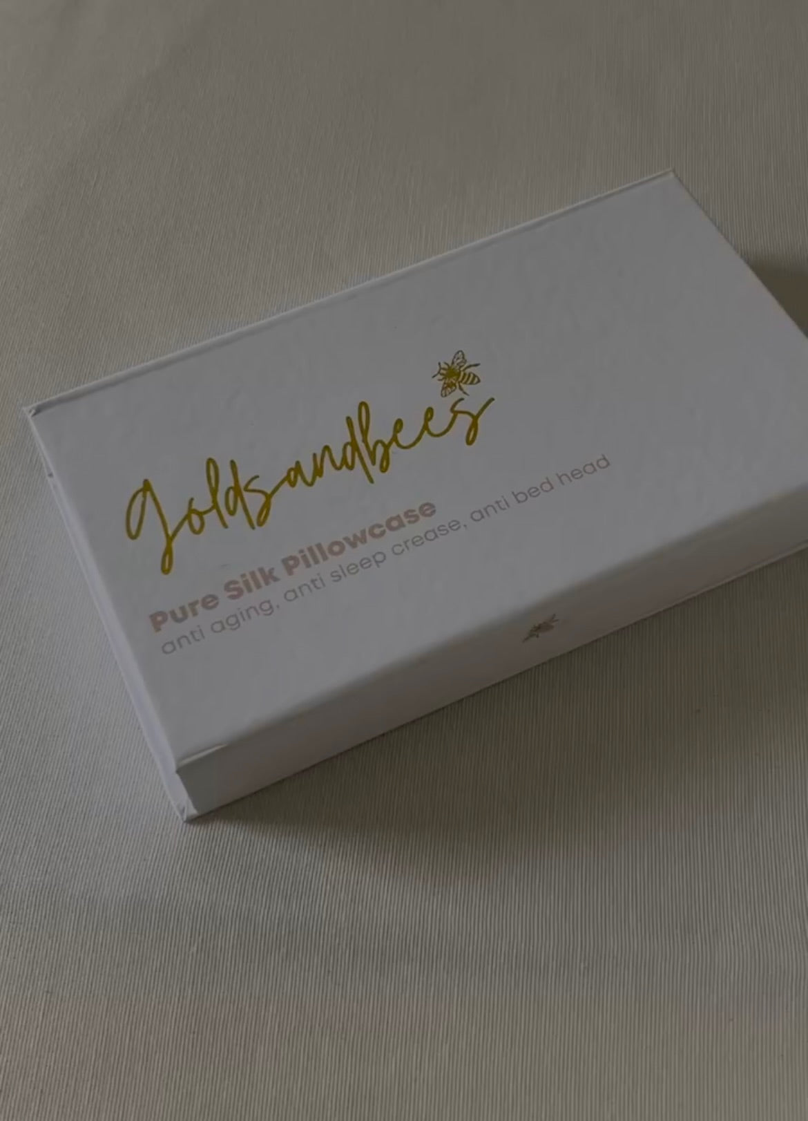 Pure Silk Pillowcase- Pearl White