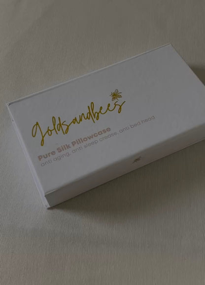 Pure Silk Pillowcase- Pearl White